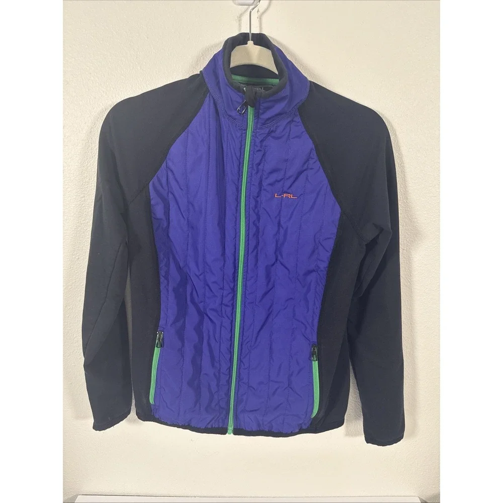 Lauren Active Ralph Lauren Jacket Womens S Purple Full Zip Running‎ Gym Y1